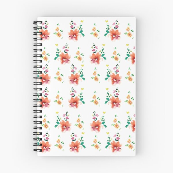 Item preview, Watercolour Spring Time Floral on White designed and sold by GayanthiPerera.