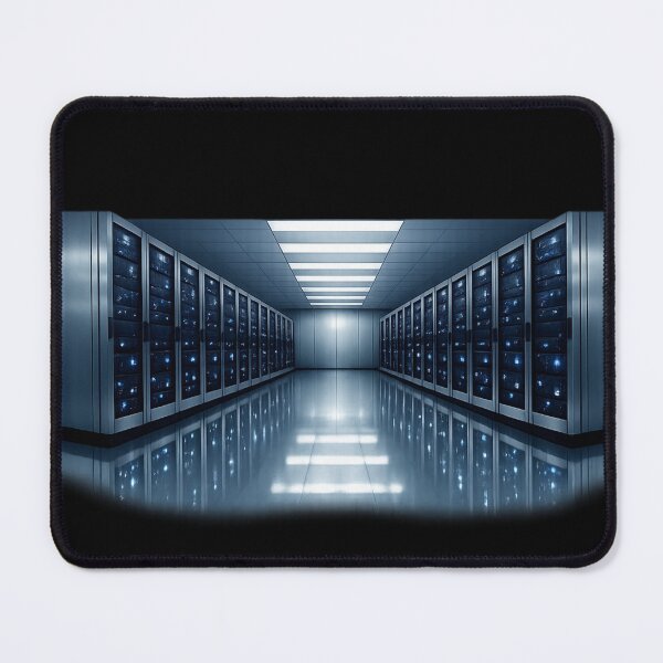 Item preview, Empty Server Room 3:17 AM — Cyber Liminal Space designed and sold by Timeless Junction.