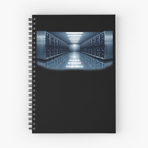 Item preview, Empty Server Room 3:17 AM — Cyber Liminal Space designed and sold by Timeless Junction.