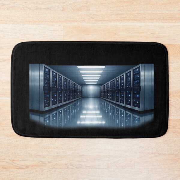 Item preview, Empty Server Room 3:17 AM — Cyber Liminal Space designed and sold by Timeless Junction.