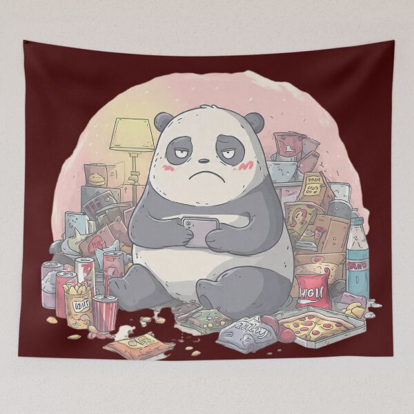 Item preview, Panda designed and sold by AwesomeDigiShop.