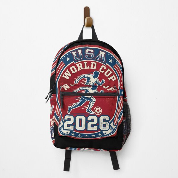Item preview, USA World Cup 2026 — Vintage Soccer Badge Retro Style designed and sold by David Mateo ArtWorks.