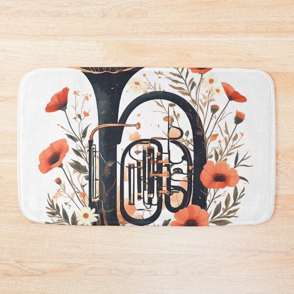 Item preview, Tuba in Bloom  – World Music Day designed and sold by Art-Arcade6.