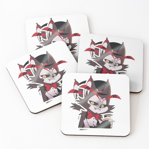 Item preview, Hazbin Hotel Grumpy Husk Sticker designed and sold by StudioIzmir.