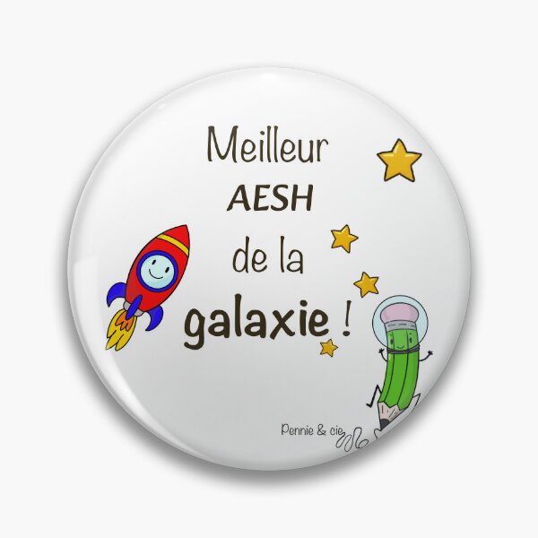 Item preview, Best AESH in the galaxy – gift idea to thank my child's AESH designed and sold by Pennie & cie.