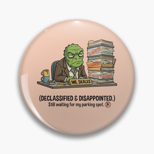 Item preview, Mr. Skales Reptilian Bureaucrat Declassified Funny Alien T-Shirt designed and sold by Agith Loren – Digital Shadows.