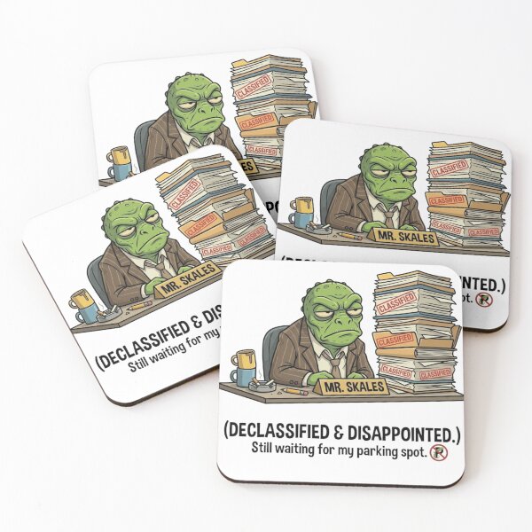 Item preview, Mr. Skales Reptilian Bureaucrat Declassified Funny Alien T-Shirt designed and sold by Agith Loren – Digital Shadows.
