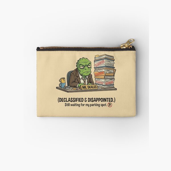 Item preview, Mr. Skales Reptilian Bureaucrat Declassified Funny Alien T-Shirt designed and sold by Agith Loren – Digital Shadows.