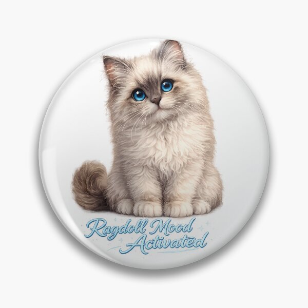 Item preview, Fluffy Little Ragdoll cat designed and sold by GGAUL.