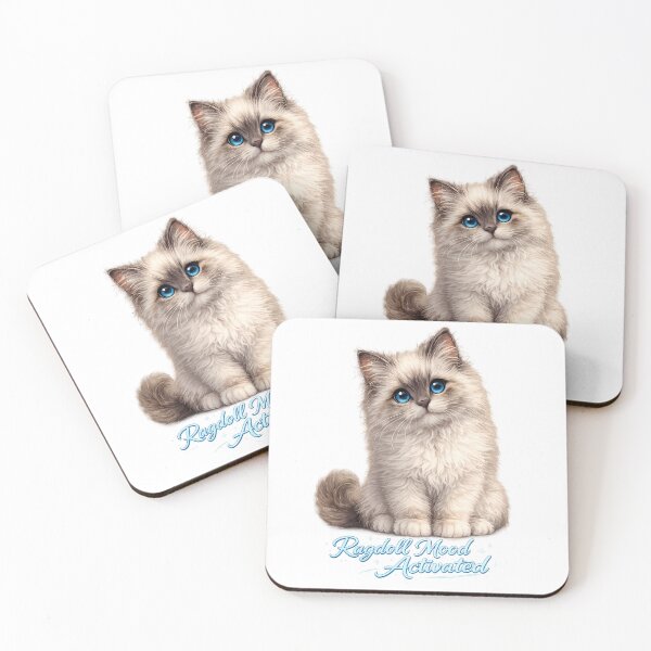 Item preview, Fluffy Little Ragdoll cat designed and sold by GGAUL.