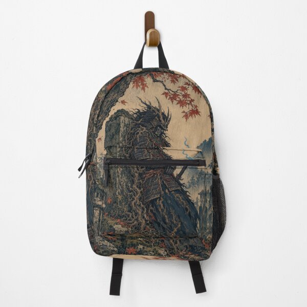 Item preview, Cursed Ronin - Vintage Japanese Ukiyo-e Woodblock Print Style designed and sold by bapupa.