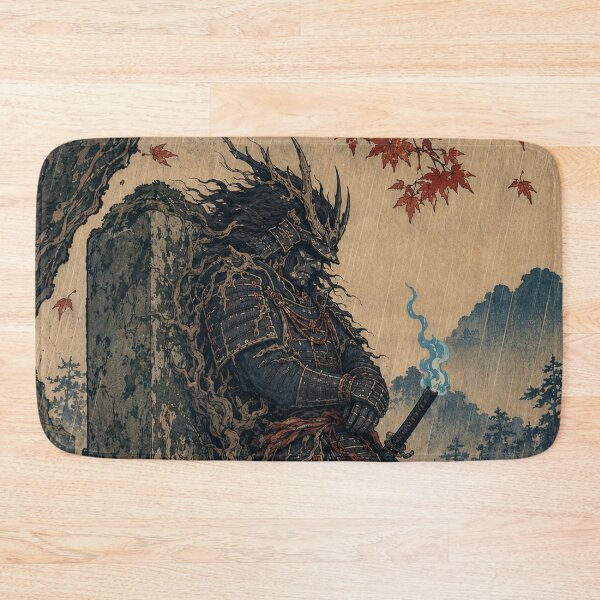 Item preview, Cursed Ronin - Vintage Japanese Ukiyo-e Woodblock Print Style designed and sold by bapupa.