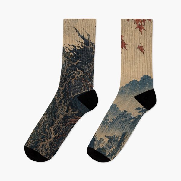 Item preview, Cursed Ronin - Vintage Japanese Ukiyo-e Woodblock Print Style designed and sold by bapupa.