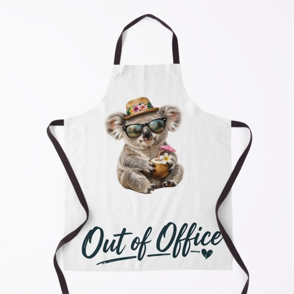 Item preview, Whimsical Summer Holiday Tropical Koala Out of Office Gift designed and sold by JacobSneDe.