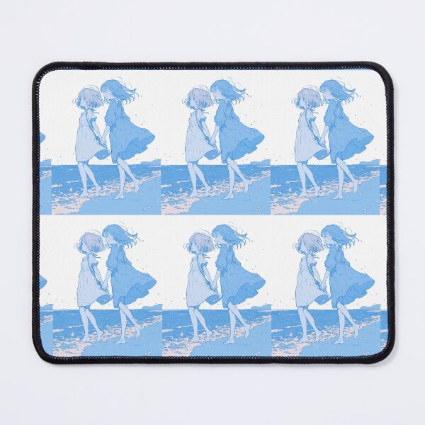 Item preview, Dreamy Ocean Friends – Soft Anime Line Art designed and sold by EchoWave11.