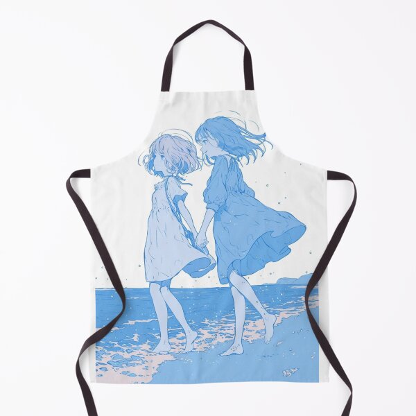 Item preview, Dreamy Ocean Friends – Soft Anime Line Art designed and sold by EchoWave11.