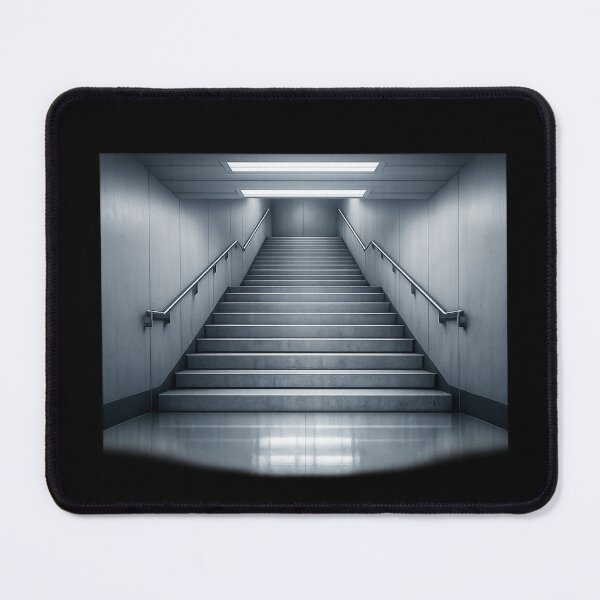 Item preview, Stairwell 3:17 AM — Liminal Concrete Stairs designed and sold by Timeless Junction.