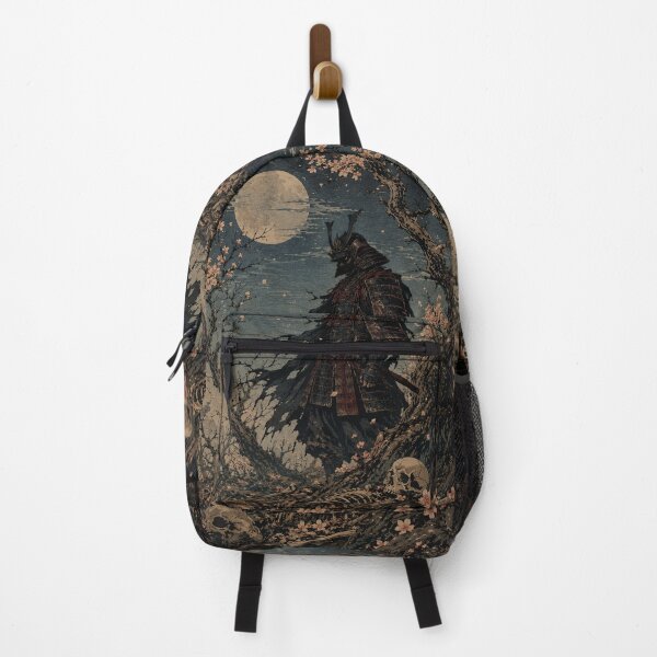 Item preview, Dark Samurai Spectral Duelist - Vintage Japanese Ukiyo-e Woodblock Print Style designed and sold by bapupa.