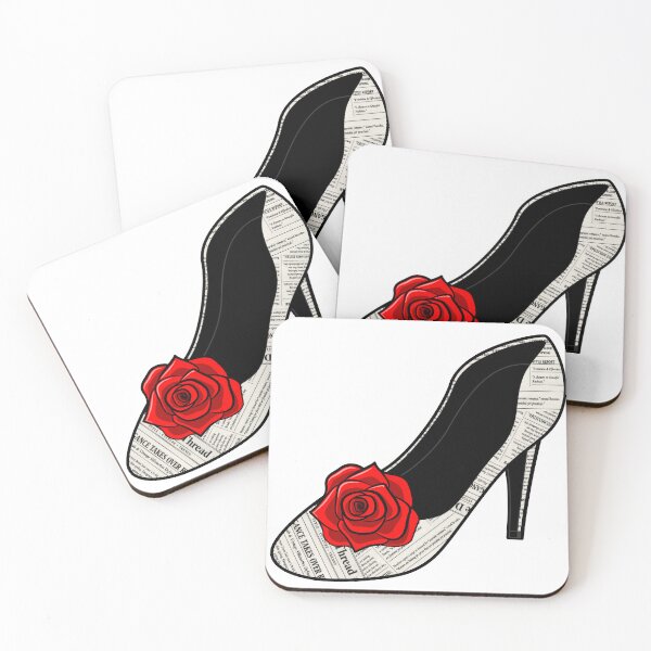 Item preview, Print and Petal High Heel designed and sold by Zethinova.