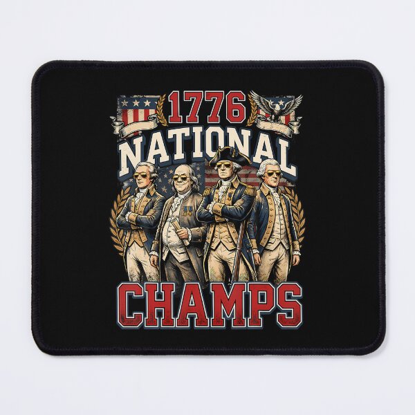 Item preview, 1776 National Champs Funny Patriotic America Founding Father  designed and sold by Fereskabilon.
