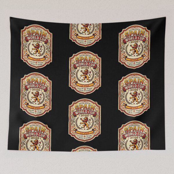 Item preview, Spain World Cup 2026 — Escudo Vintage La Roja Estilo Retro designed and sold by David Mateo ArtWorks.
