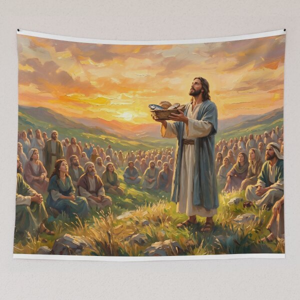 Item preview, miracle of loaves fishes designed and sold by RRRShop.
