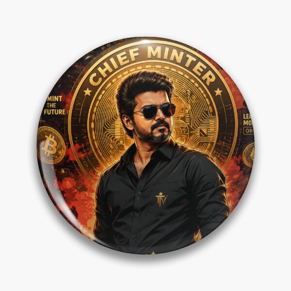 Item preview, Chief Minter Vijay Fan Art Poster designed and sold by Wizdem Artworkz.