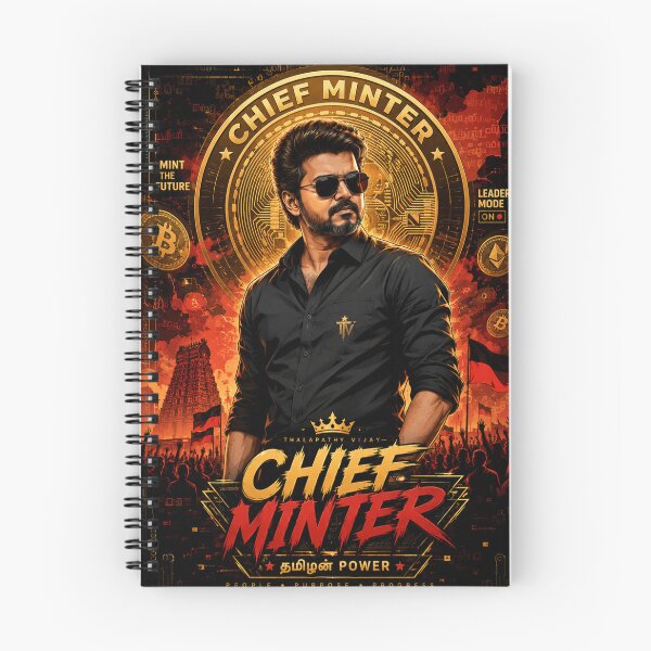 Item preview, Chief Minter Vijay Fan Art Poster designed and sold by Wizdem Artworkz.