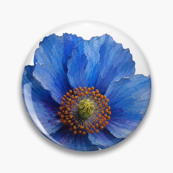 Artikelvorschau, Himalaya-Blaumohn in Öl entworfen und verkauft von AcmsArtShop.