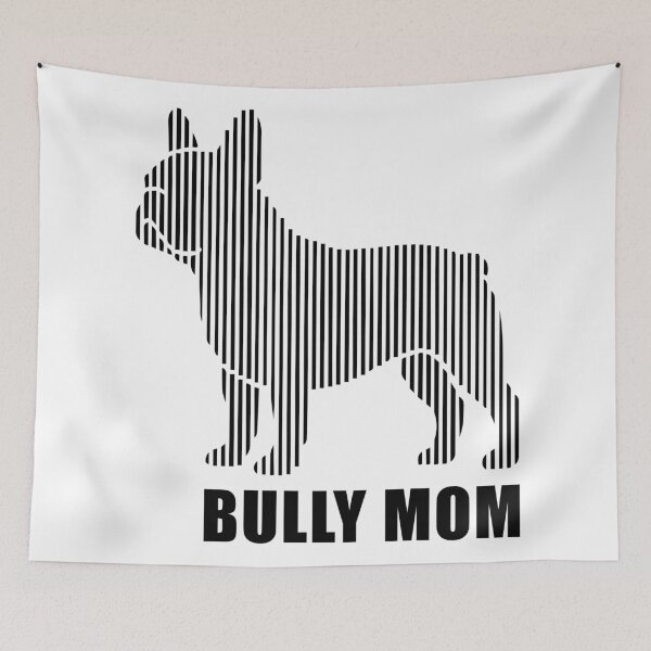 Item preview, Bully Mom - Minimalist French Bulldog Linear Sillhouette designed and sold by Pfotenfaden.