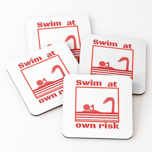 Item preview, Swim at Own Risk  designed and sold by JaygiesDesign.