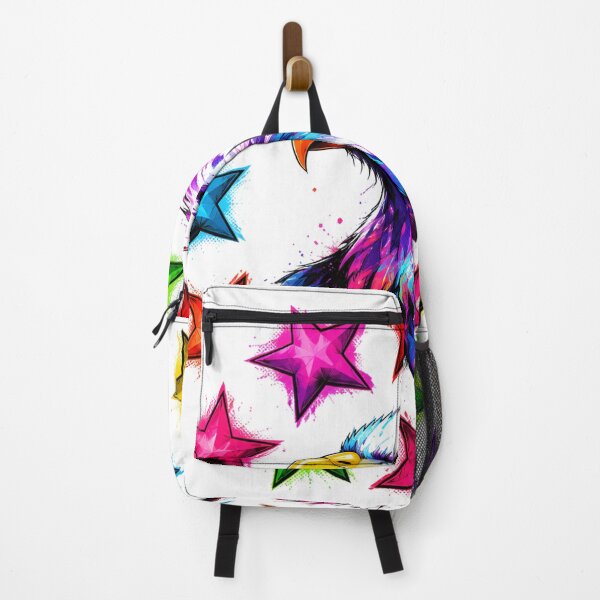 Item preview, Patriotic Eagle Head Rainbow Watercolor Paint Splatter Graphic designed and sold by JacobSneDe.