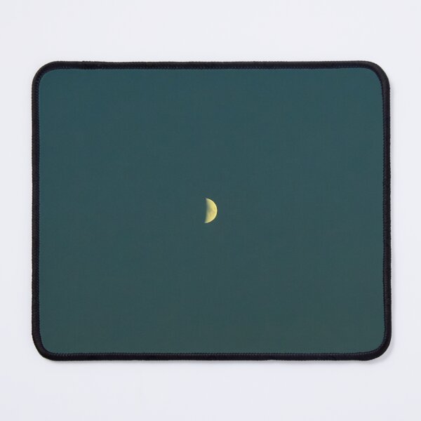Item preview, moon quarter phase green-ish background designed and sold by KartaKabir.