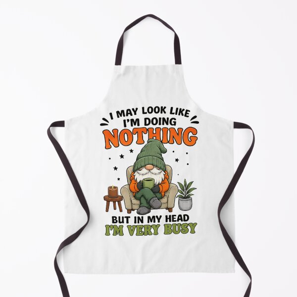 Item preview, I May Look Like I’m Doing Nothing Funny Gnome designed and sold by RAZIELK.