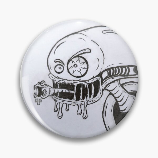 Item preview, Xenomorph Art Print designed and sold by ToysAndInk.