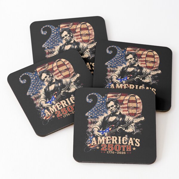 Item preview,  America's 250Th Abraham Lincoln Playing Guitar Retro Vintage designed and sold by Fereskabilon.