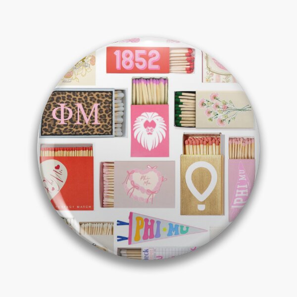 Item preview, Phi Mu matchbook  designed and sold by Ray709.