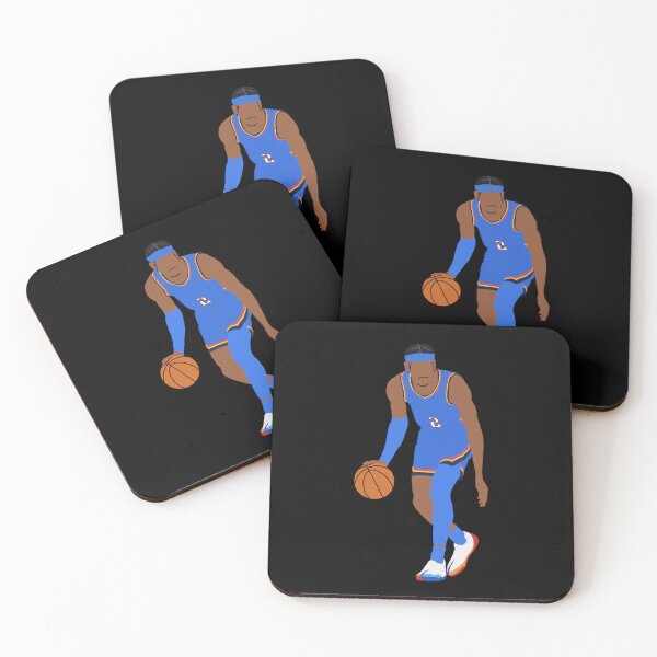 Item preview, Dribbling Thunder Basketball Player Graphic Poster Design Today designed and sold by RueBonnerd.