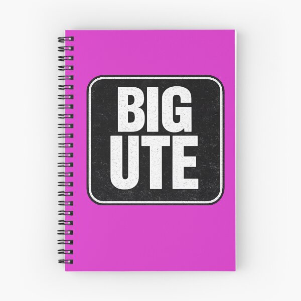 Item preview, Big Ute – Funny Australian Ute Design - White Text designed and sold by Spiralite.