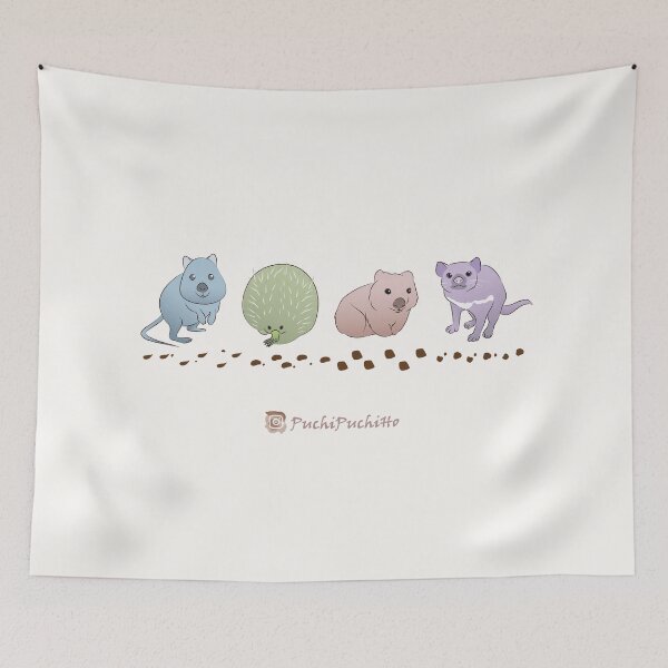 Item preview, Aussie Animals designed and sold by PuchiPuchiHo_Pet & Illustration Artist.