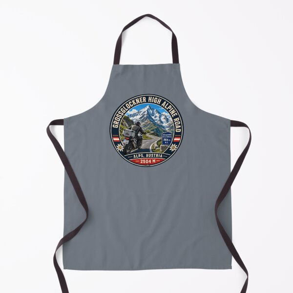 Item preview, Grossglockner High Alpine Road Austria Motorcycle Sticker TShirt 05 designed and sold by OuterShellUK.