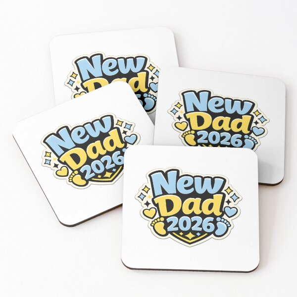 Item preview, New Dad 2026 Baby Footprints First  Fathers Day Gift T-Shirt designed and sold by VaultVibes.