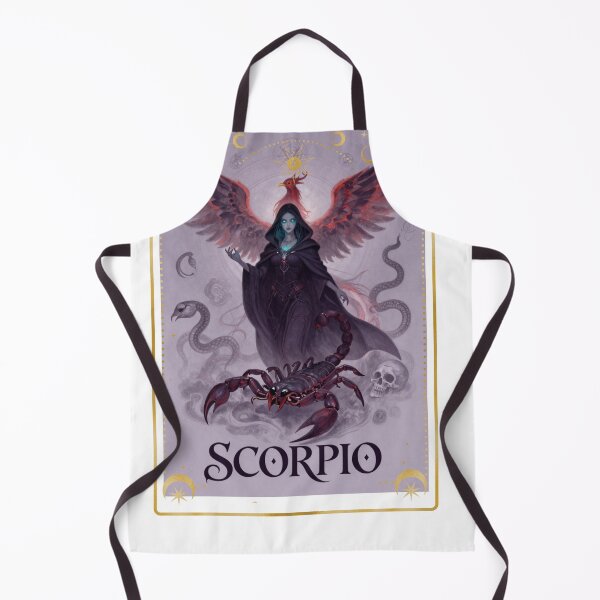 Item preview, Scorpio Zodiac Dark Fantasy Aesthetic - Witchy Scorpion and Snake Art designed and sold by Atlasoloji.
