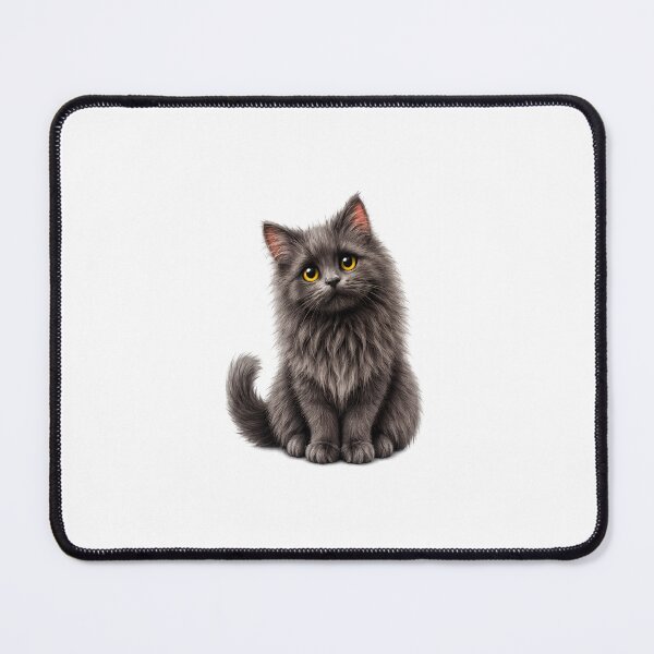 Item preview, Adorable Cute Fluffy Gray Kitten designed and sold by GGAUL.