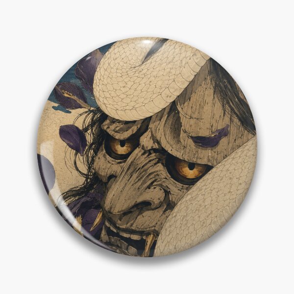 Item preview,  Hannya Serpent’s Sorrow - Vintage Japanese Ukiyo-e Woodblock Print Style designed and sold by bapupa.
