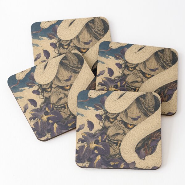 Item preview,  Hannya Serpent’s Sorrow - Vintage Japanese Ukiyo-e Woodblock Print Style designed and sold by bapupa.