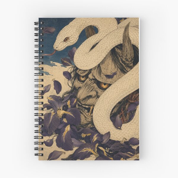 Item preview,  Hannya Serpent’s Sorrow - Vintage Japanese Ukiyo-e Woodblock Print Style designed and sold by bapupa.
