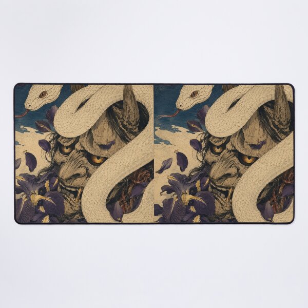 Item preview,  Hannya Serpent’s Sorrow - Vintage Japanese Ukiyo-e Woodblock Print Style designed and sold by bapupa.