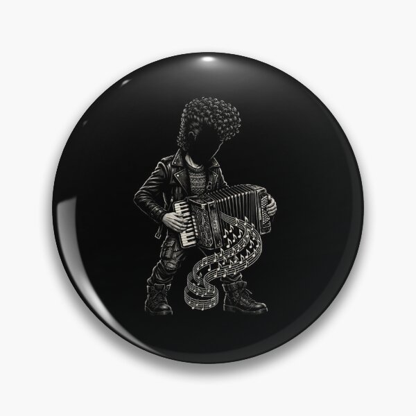 Item preview, 80s Synth Retro Accordion Player Art designed and sold by M.Store.
