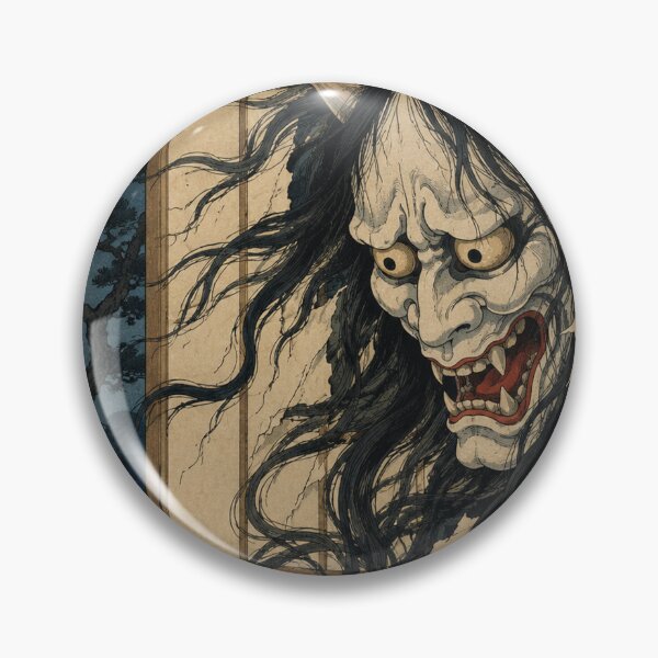 Item preview, Hannya Tattered Wrath - Vintage Japanese Ukiyo-e Woodblock Print Style designed and sold by bapupa.